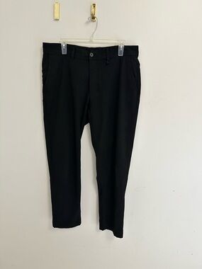 Zara Black Trousers with Cream Lining